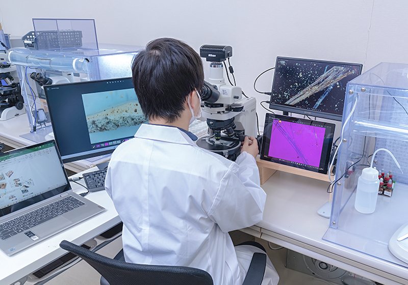 アスベスト分析・結果報告書